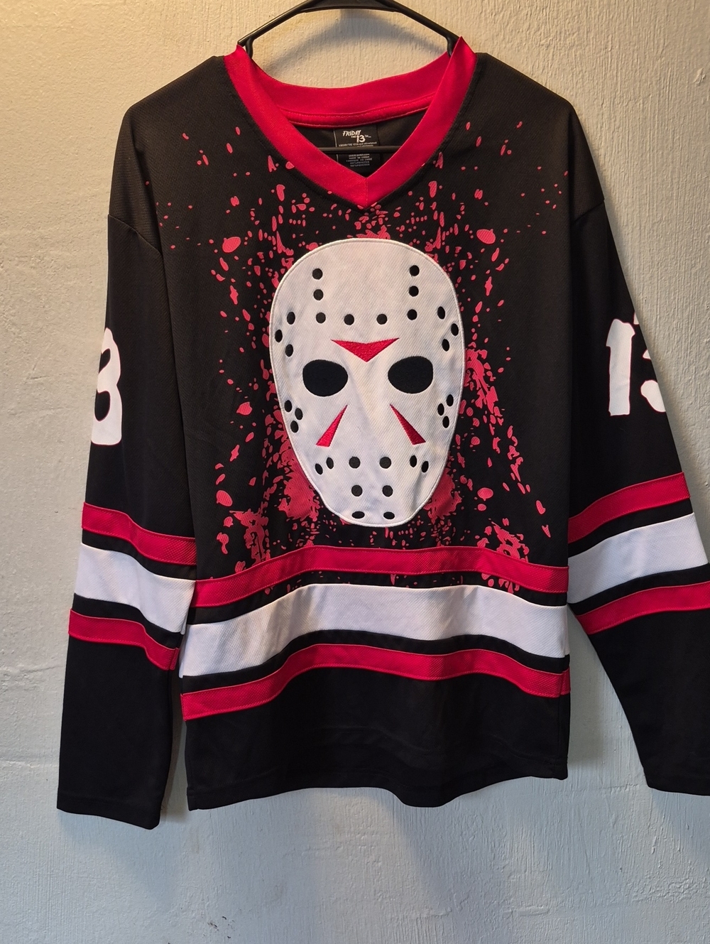 Friday The 13 Jason Voorhees Jersey Size Small Halloween